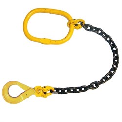 Строп цепной TOR 1СЦ г/п 2,0 т 3,0 м с самозакрывающимся крюком