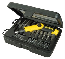 Набор отвертка со вставками 22 пр. в футляре Stanley 0-63-022