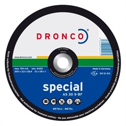 Отрезной круг по металлу AS 30 S 400х4х32 DRONCO 2400040