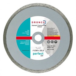 Алмазный отрезной круг Perfect GRF 180х22,23 DRONCO 4180510