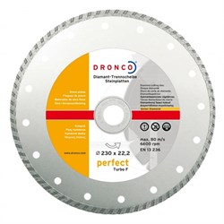 Алмазный отрезной круг Turbo W 115х22,23 DRONCO 4110385