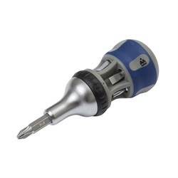 Отвертка с насадками МАСТАК со сменными жалами 7 в 1 049-7B - фото 675833