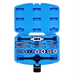 Набор метчиков и плашек SK5 M3-M12, кейс, 16 предметов KING TONY 12916MQ1 TONY - фото 677369