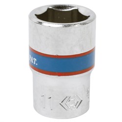 Головка торцевая стандартная шестигранная 1/4", 11 мм KING TONY 233511M TONY - фото 678322