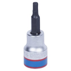Насадка (бита) торцевая 3/8", Hex, 4 мм, L = 50 мм KING TONY 302504 TONY - фото 678481