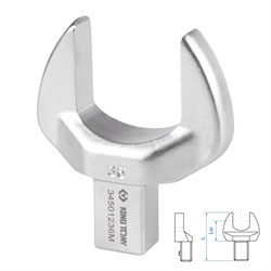 Насадка рожковая серии "FIT", 36 мм, 14х18 мм KING TONY 34501236M TONY - фото 679123