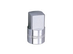 Насадка торцевая 1/2", 10 мм, четырехгранная KING TONY 401410M TONY - фото 679496