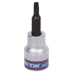 Насадка (бита) торцевая 1/2", Torx, T20, L = 60 мм KING TONY 402320 Tony - фото 679508