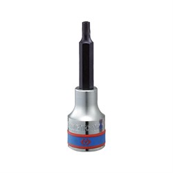 Насадка (бита) торцевая 1/2", Torx, T40, L = 80 мм, с отверстием KING TONY 403740 TONY - фото 679607