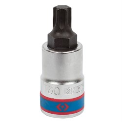Насадка (бита) торцевая 3/4", Torx, T60, L = 80 мм KING TONY 602360 TONY - фото 680381