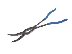 Плоскогубцы тонконосые удлиненные, 340 мм, загнутые, двойной шарнир KING TONY 6339-13C Tony - фото 680661