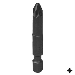 Вставка (бита) торцевая 1/4", Pozidriv, PZ3, 50 мм, для шуруповерта KING TONY 715003Z TONY - фото 681163