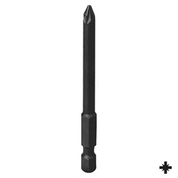 Вставка (бита) торцевая 1/4", Pozidriv, PZ1, 70 мм, для шуруповерта KING TONY 717001Z TONY - фото 681181