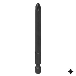 Вставка (бита) торцевая 1/4", Pozidriv, PZ3, 90 мм, для шуруповерта KING TONY 719003Z TONY - фото 681202