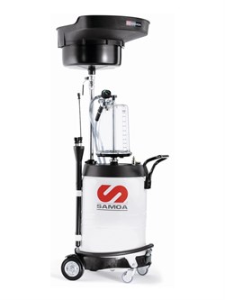 Мобильный маслосборник SAMOA для слива и откачки масла 100 л, с чашей и предкамерой 372000 - фото 690262