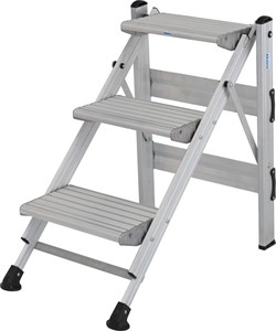 Складной трап 3 ступеньки Krause Stabilo Professional 810519 - фото 692064