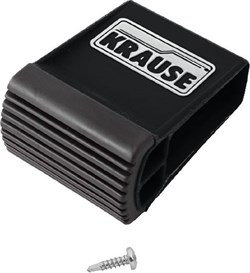 Насадка траверсы Krause Stabilo 64х25 мм 211071 опорная, черная - фото 692309