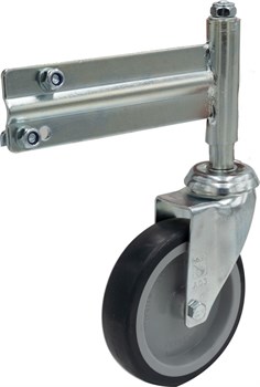 Ролик без тормоза для лестницы с платформой 2-3 ступ. Krause 820488 - фото 692466