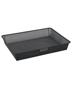 Корзина мелкосетчатая ПРАКТИК GBM 60х10 графит S70299312115 - фото 709426