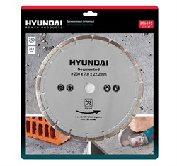 Диск Hyundai алмазный, отрезной Hyundai 206105