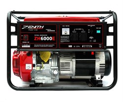 Бензиновый генератор Zenith ZH6000Е - фото 72210