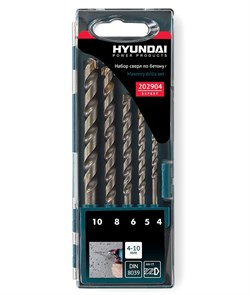 Набор свёрл Hyundai по бетону Hyundai 202904