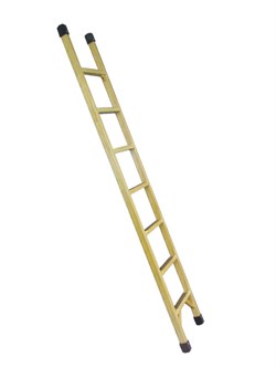 Приставная диэлектрическая лестница 8 ступеней ЛСП-2,3Т-Ф55П - фото 77743