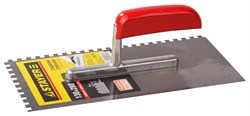 Стальная гладилка Stayer "MASTER" зубчатая 130x280мм 0801-06 - фото 80200