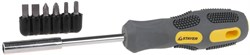 Отвертка с набором бит Stayer Max Grip 1/4 7шт 2587-H7 G - фото 82202