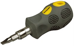 Отвертка со сменным жалом Stayer Max Grip SL6.5/PH2 100мм 25853-H2 G - фото 86172