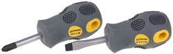 Набор отверток Stayer Max Grip 2шт 2583-38-H2 G - фото 95702