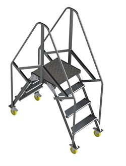 Алюминиевый переход с платформой МПА – 0,6х0,7х1,9 - фото 98322