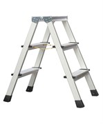 Двухсторонняя анодированная стремянка Zarges Z600 2x3 41263