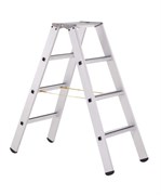 Двухсторонняя анодированная стремянка Zarges Z600 2x4 41304