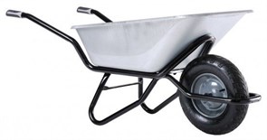 Тачка строительная одноколесная Haemmerlin Clipso Excellium 120 Reno