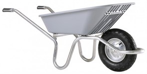 Тачка садовая одноколесная Haemmerlin Plume 100 Grey