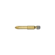 Крестовая бита Witte TIN 1/4" PZ 3х50 мм 27543