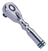 Ключ трещотка Jonnesway, короткий 1/4"DR, 48 зубцов, 90 мм R3802