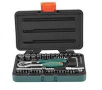 Набор торцевых головок Jonnesway 1/4"DR, Super Tech, 41 предмет S68H2141S