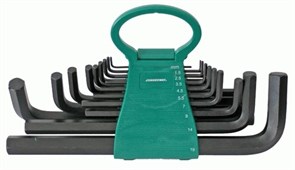 Набор шестигранных ключей Jonnesway, укороченные 18 предметов H01MH118S