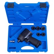 Ударный пневмогайковерт King Tony 1/2"DR 610 Нм с аксессуарами 7 предметов 44506MP