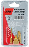 Набор насадок для накачивания Fubag, 3 предмета