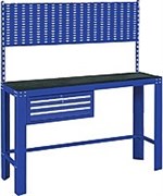 Синий инструментальный верстак MACTAK, ящик, задняя панель 541-11500B