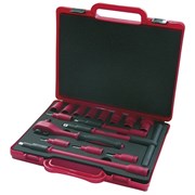 Набор диэлектрических ключей Haupa 1000В с насадками 3/8" 220402
