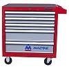 Красная инструментальная тележка MACTAK, 5 ящиков 521-05581R