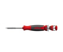 Отвертка-битодержатель wihSoftFinish LiftUp 26one SL/PH/PZ/TX/HX/SQ SB 40906