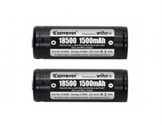 Сменные аккумуляторы wih18500 Li-Ion 2 шт 41914
