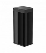 Мусорный контейнер Hailo Big-Box Swing XL 52 л., сталь, черный, арт. 0860-241, шт