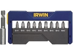 Набор бит Irwin PZ/PH 1/4", 25мм, 10 предметов 1868200