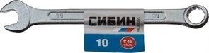 Комбинированный ключ Сибин 12 мм 27089-12